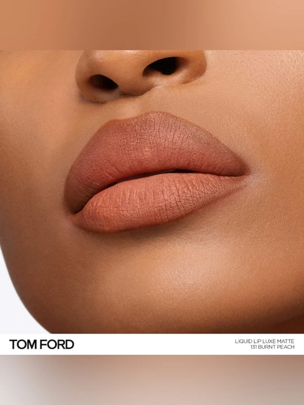 Burnt Peach 131 Tom Ford Liquid Lip Luxe Matte Lipstick Brand New In Box